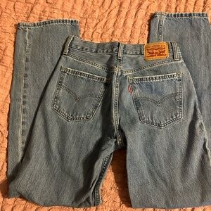 Levi’s low pro straight leg jeans